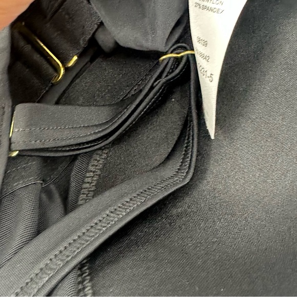 Swimsuits For All Black Swim Top Tankini Size 14 - Picture 6 of 9